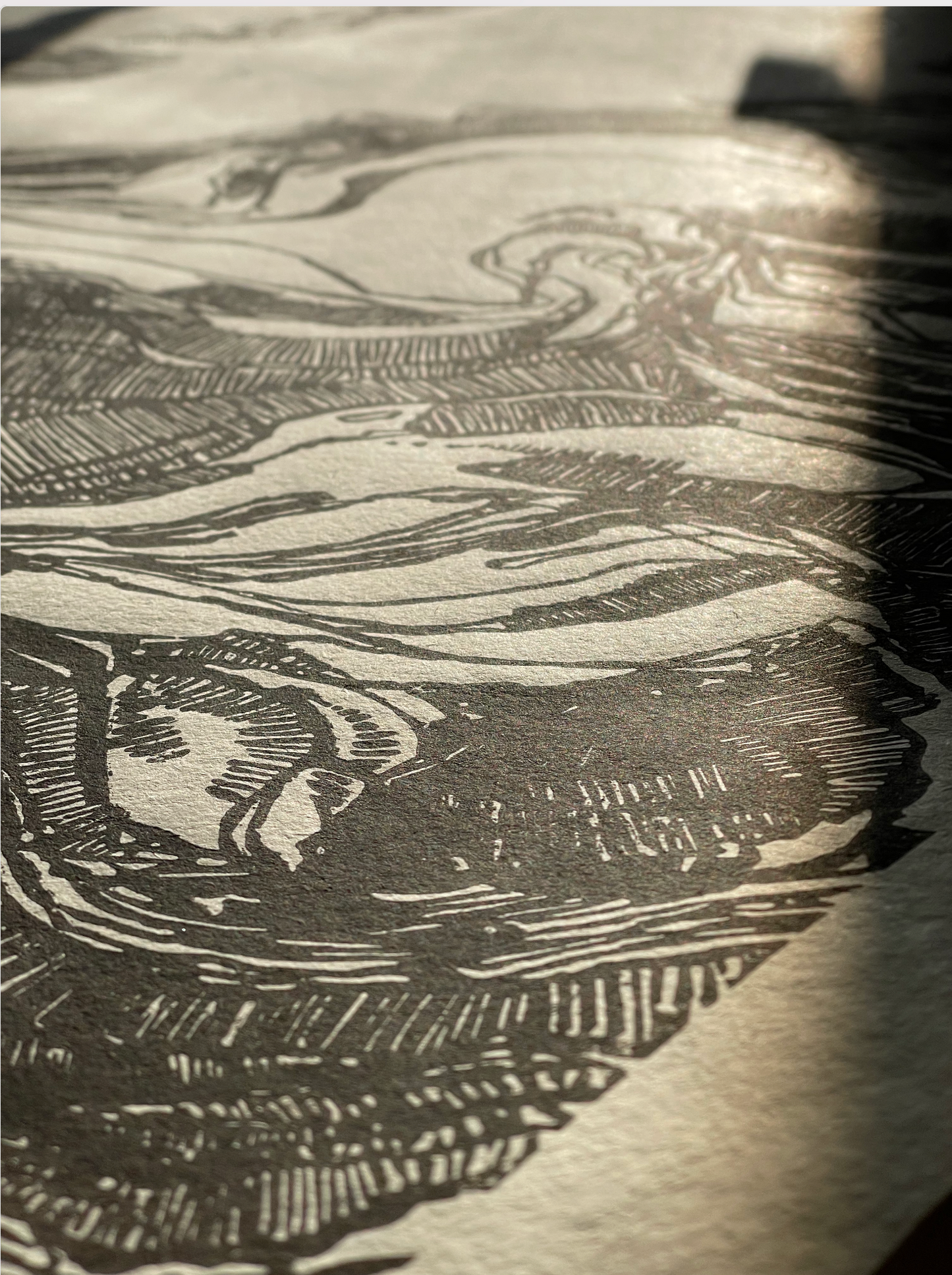 Die zweite Perspektive - limitierte Linoldruckserie