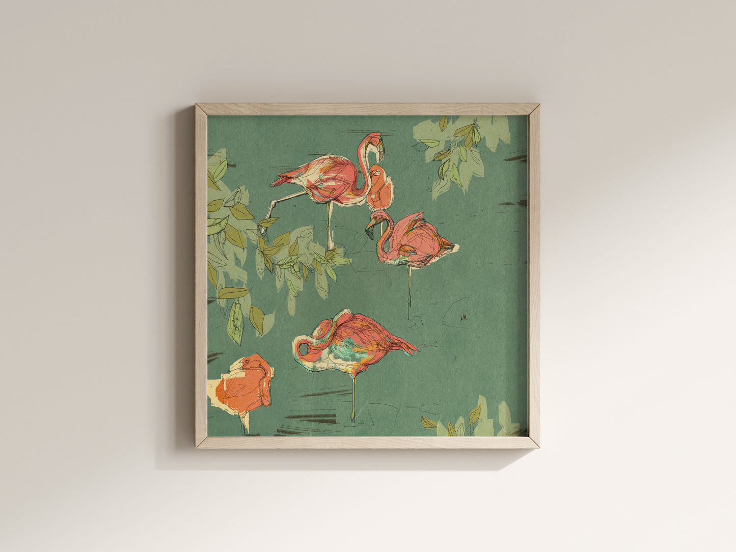 Flamingo Illustration