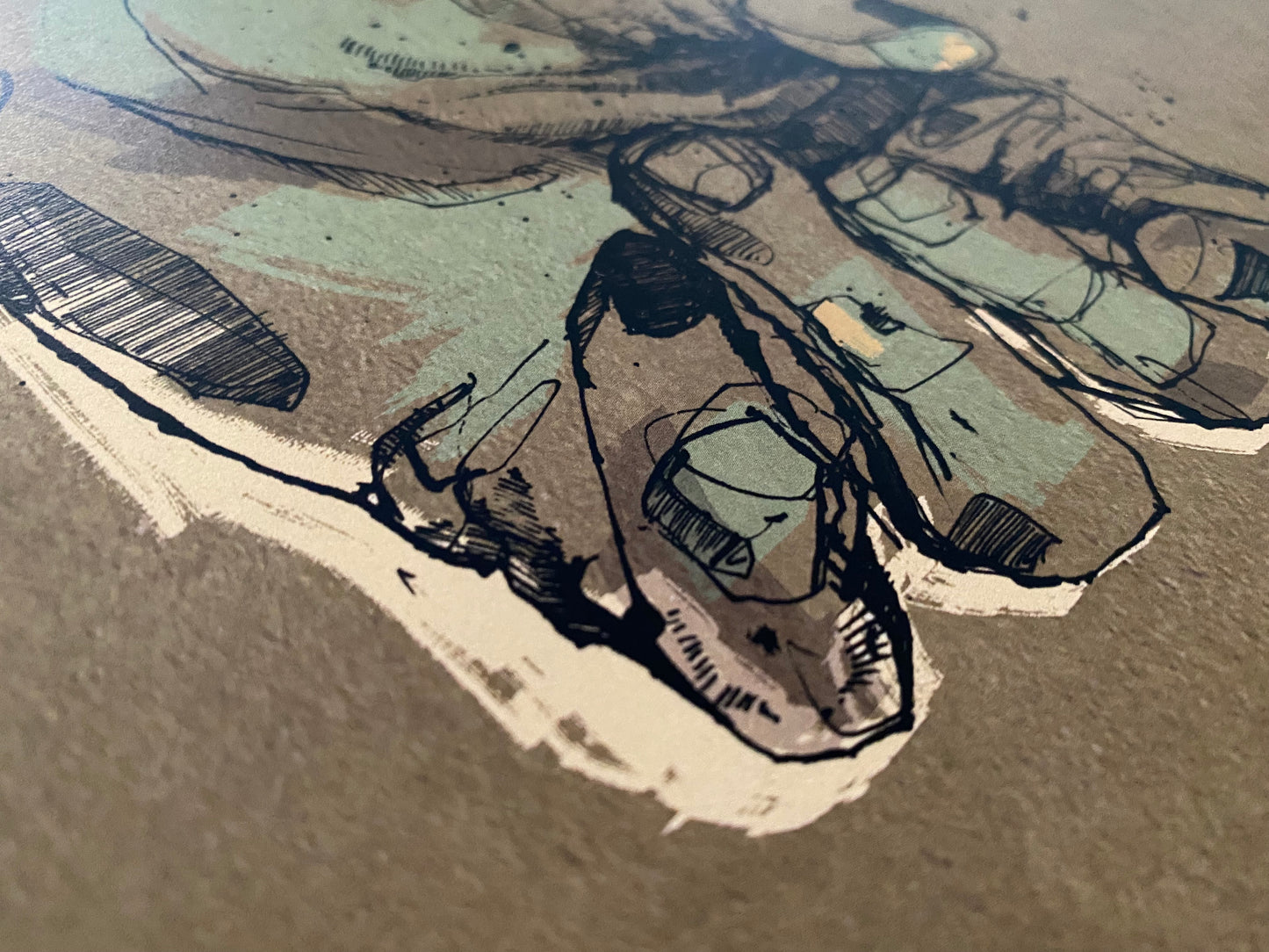 Hands illustration colorful