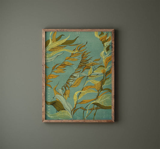 Seegras Illustration